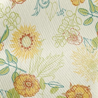 Full Of Energy And Flowers Standard Corduroy