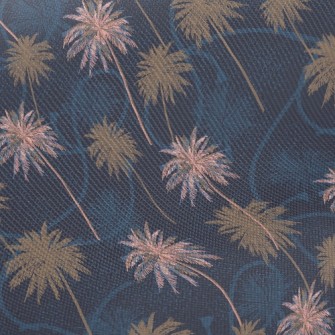 Cool Color Coconut Tree Twill
