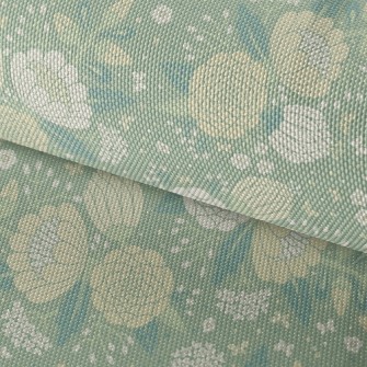 Retro Texture Flowers Waterproof Oxford