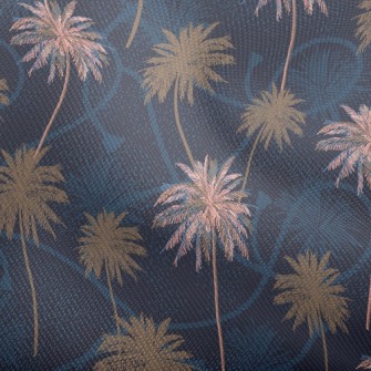 Cool Color Coconut Tree Dobby