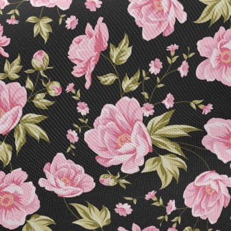 Peonies In Bloom Twill