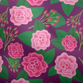 Red Flowers And Buds Dobby