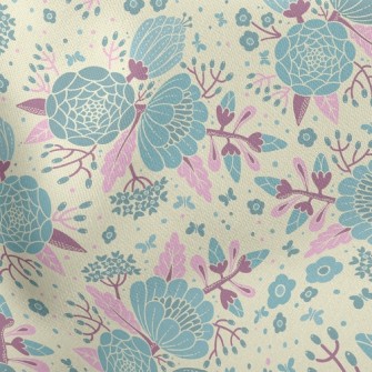 Big Psychedelic Flower Stretch Ponte