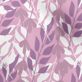 Silhouette Vines Micro Fleece