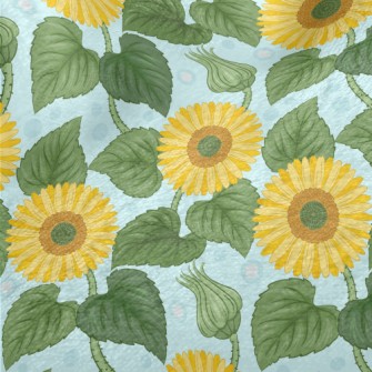 Vibrant Sunflower Minky