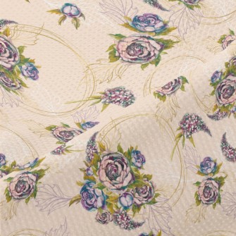 Rose Wreath Piqué