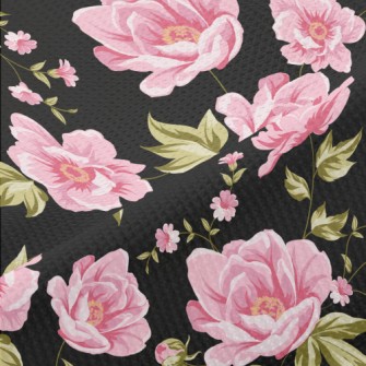 Peonies In Bloom Piqué