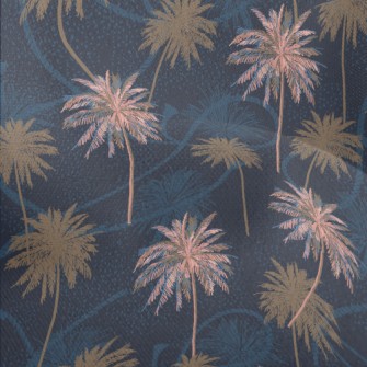 Cool Color Coconut Tree Lightweight Performance Linen