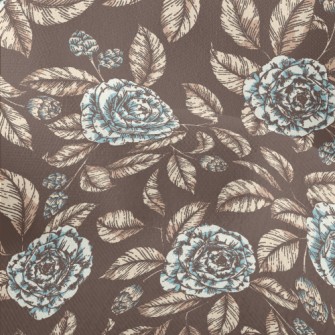 Noble Varieties Of Peonies Lightweight Performance Linen