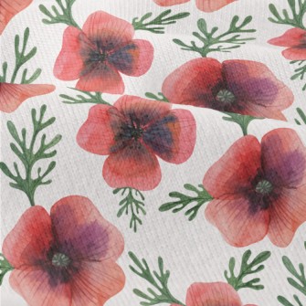 Bright And Generous Poppy Flow Modern Jersey