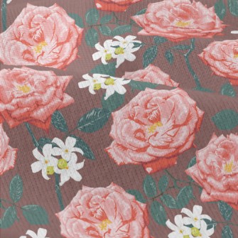 Elegant Peony Flower Modern Jersey
