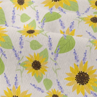 Sunflowers And Lavender Modern Jersey