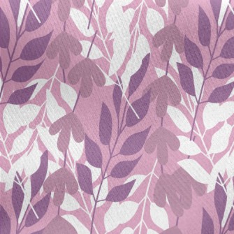 Silhouette Vines Jersey Backed Fleece