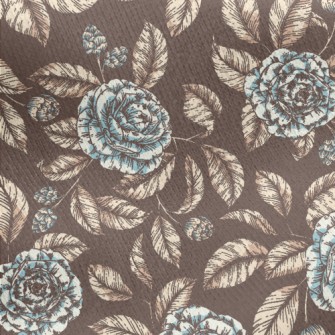 Noble Varieties Of Peonies Jersey Backed Fleece