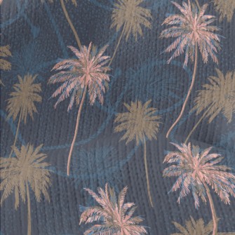 Cool Color Coconut Tree Stretch Jersey