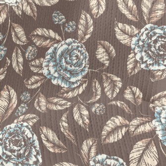 Noble Varieties Of Peonies Stretch Jersey