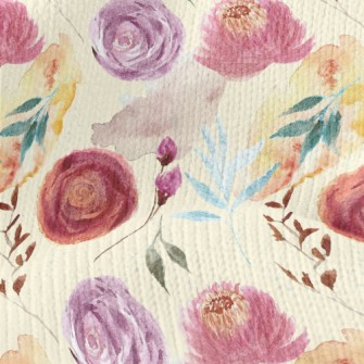 Crayon Wild Rose Stretch Jersey