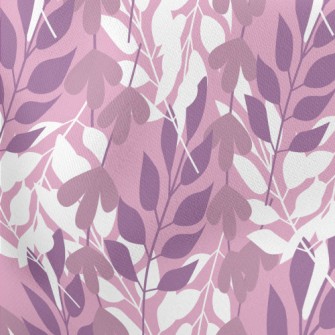 Silhouette Vines Lightweight Cotton Poplin