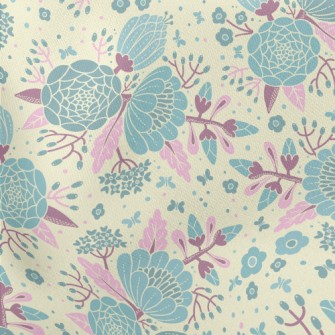 Big Psychedelic Flower Lightweight Cotton Poplin