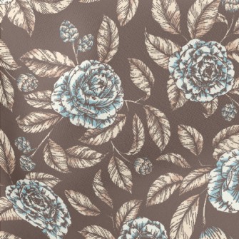 Noble Varieties Of Peonies Lightweight Cotton Poplin
