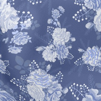 White Rose Lightweight Cotton Poplin