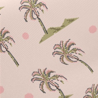 Arcade Coconut Tree Midweight Cotton Poplin
