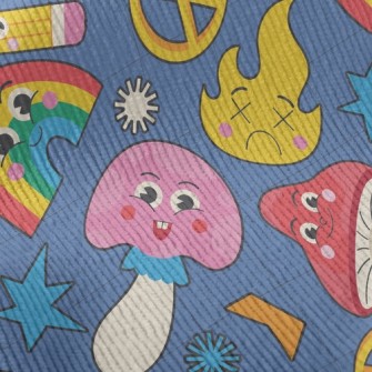 Weird Expression Mushroom Standard Corduroy