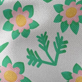 Elegant Flowers And Plants Waterproof Canvas