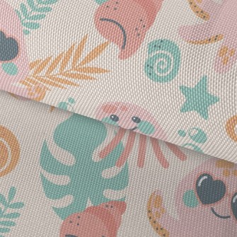 Octopus In Sunglasses Waterproof Oxford