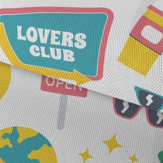 Helpless Eyes Fruit Waterproof Oxford