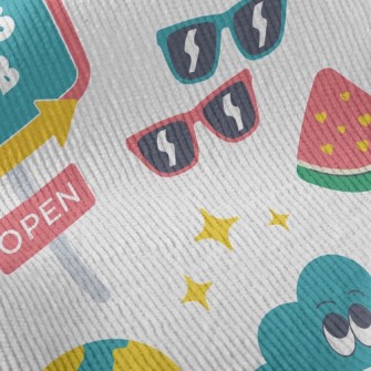 Helpless Eyes Fruit Standard Corduroy