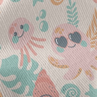 Octopus In Sunglasses Standard Corduroy