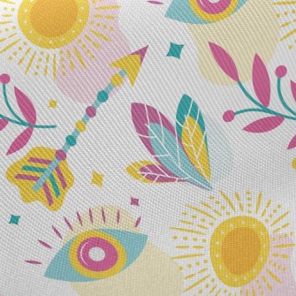 Mysterious Eye Feather Twill