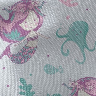 Gentle Mermaid Princess Waterproof Canvas
