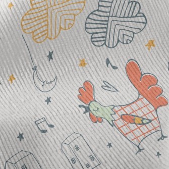 Simple Line Chicken Standard Corduroy