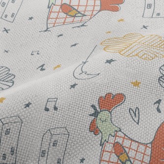 Simple Line Chicken Performance Linen