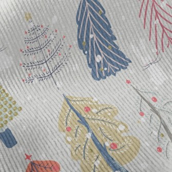 Nordic Warm Christmas Tree Standard Corduroy