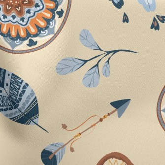 Folk Custom Dream Catcher Stretch Ponte