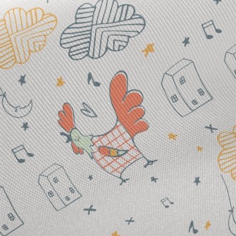 Simple Line Chicken Twill