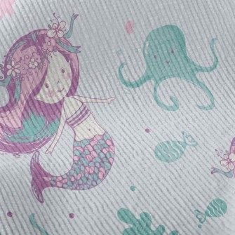 Gentle Mermaid Princess Standard Corduroy