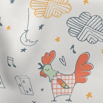 Simple Line Chicken Stretch Ponte