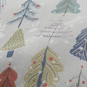 Nordic Warm Christmas Tree Performance Linen
