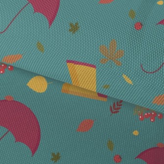 Rainy Day Umbrella Rain Boots Waterproof Oxford