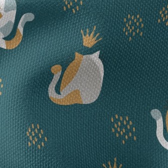 Cute Cat Butt Waterproof Canvas