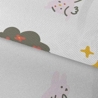 Rabbit Funny Dancing Waterproof Oxford