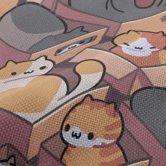 Cardboard Life Kitten Performance Linen