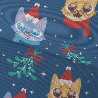 Shiny Eyes Cat Waterproof Oxford