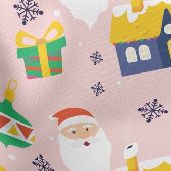 Santa Claus Giving Gifts Stretch Ponte