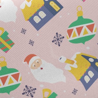 Santa Claus Giving Gifts Twill