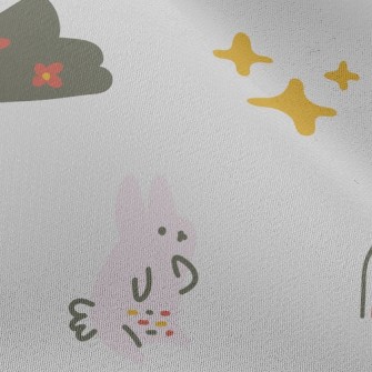 Rabbit Funny Dancing Chiffon